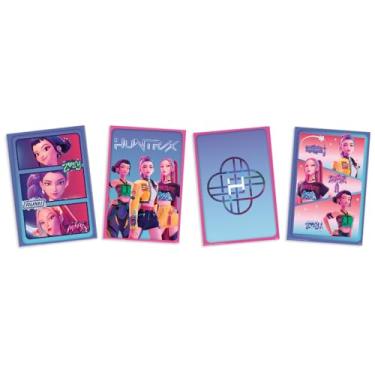 Imagem de Quadros Decorativos Festa Guerreiras do K-Pop Kpop 4 Unidades 31x21 cm Festcolor – Inspire sua Festa Loja