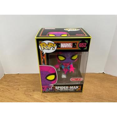 Imagem de Funko POP! Marvel: Blacklight Spider-Man Vinyl Figure Exclusive Black Light Edition Spiderman - Pop Only