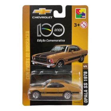 Imagem de Carrinho Miniatura Opala Ss 1978 1:64 - Pneu em Borracha CKS Cor:Marro
