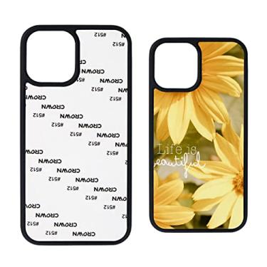 Imagem de MAIKESUB Capa de telefone de sublimação de 5 peças para iPhone 12 Mini 5,4 polegadas em branco de sublimação para impressão capas de telefone personalizadas para capa protetora de borracha macia à