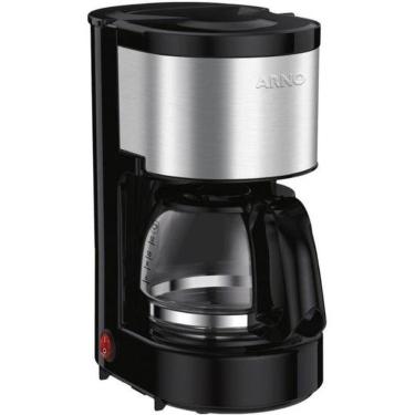 Imagem de Cafeteira Elétrica Arno Perfectta Inox 600ml Jarra Vidro 127