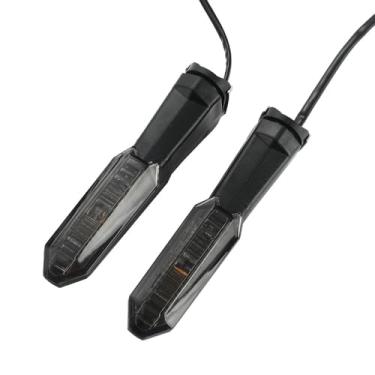 Imagem de 2PCS Sinal de Freio LED para Moto Alta Brilho Iluminação Flowing 12V Indicadores Curva Motocicleta Compatível com 650 10