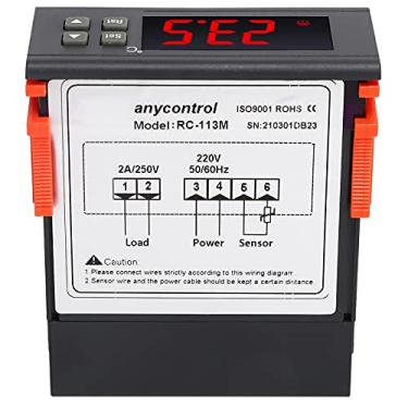 Imagem de Acouto Termostato para Animais de Estimação Incubadora - Controlador de Temperatura PID para Répteis e Incubadoras, Controle Digital de Temperatura Com Alta Precisão, Design, Faixa de -10 a 100 ° C,