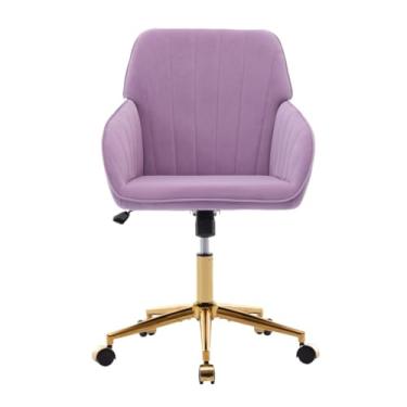 Imagem de Cadeira de escritório multifuncional ajustável com assento de rodas com suporte para encosto, cadeira ergonômica para computador, cadeira de jogos, giratória, confortável, cadeira de balanço para