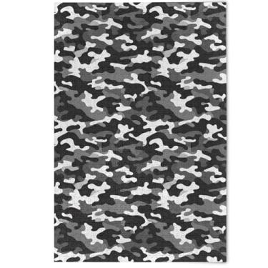 Imagem de Quebra-cabeça 1000 peças camuflagem adulto clássico preto cinza engraçado jogo tecnologia presentes cena natureza quebra-cabeças família jogo decoração de casa, 1000 peças, 75 x 50 cm