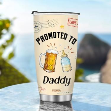 Imagem de Copos isolados Caneca Copo Reirement Pais Aniversário Presentes de Natal para Homens Pai Avô Viagem Essenciais Acessórios Essenciais Deve Ter Alça Gelada Fria 590 ml