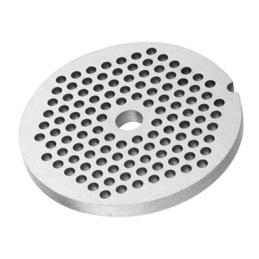 Imagem de Luqeeg Triturador de Carne Afiado, Disco de Moagem, Ferramenta de Aço Carbono para Chefs de Restaurantes de Carne Picada Rápida (Furo redondo pequeno 3mm)