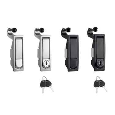 Imagem de Fechadura de liga de zinco tipo empurrão de salto fechadura elétrica para armário de distribuição de porta de armário 1 peça (GS0012-2)