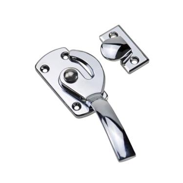 Imagem de Alça de liga de zinco montada em superfície de armário com freezer fechadura de porta firmemente fechada 1 peça (PL029-2 R)