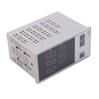 Imagem de aqxreight Controlador de Temperatura Alta Precisão Sensível Função de Saída Dupla Termostato Digital Eletrodomésticos Relé de Temperatura Sólido Possui Ajuste de Estado Possui (BEM-TC4B-14R)