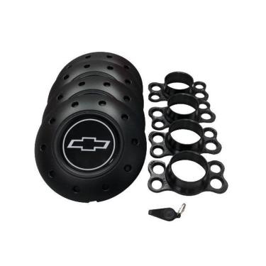 Imagem de Calotas Miollo Gm Corsa Aro 13 1994/2012 Estilo Amarok Preto