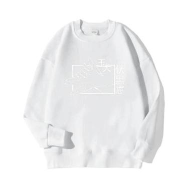 Imagem de Moletom Masculino De Fleece Estampado Jujutsu Kaisen Quente Confortáve