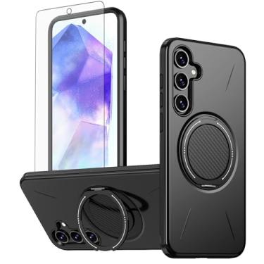 Imagem de Asuwish Capa de telefone compatível com A35 5G KP US preta