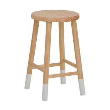 Imagem de Banco Jaú Natural e Branco - Mobly