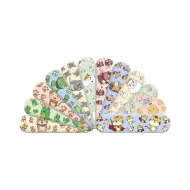 Imagem de Curativos À Prova d'Água De Animais Kawaii Em Estilo Cartoon, 120 Peça