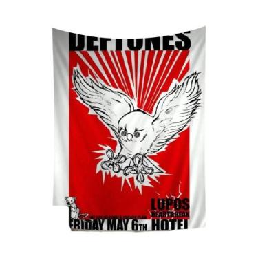 Imagem de Tapeçaria Musical Colorida Do Cantor Hop Star D-Deftones Para Decoraçã