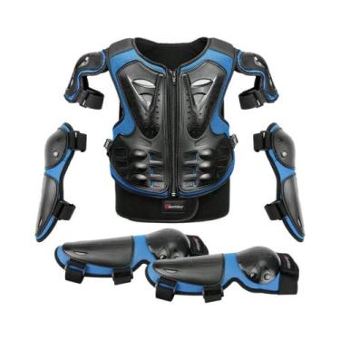 Imagem de Colete De Armadura Para Crianças, Jaqueta Protetora Para Motocross, Jo