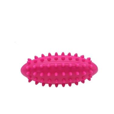 Imagem de Bola de massagem, massageador de coluna de PVC, mini bola portátil de massagem para os pés, bola de fáscia de relaxamento muscular profundo (rosa, 2 peças)