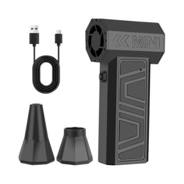 Imagem de Soprador De Ar Elétrico Portátil Sem Fio 130000RPM 80W 4 Velocidades V