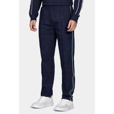 Imagem de Calça de Moletom Aramis de Textura Piquet Marinho-Masculino