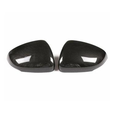 Imagem de Retrovisor do carro espelho lateral capa adesivo tampa da porta exterior caso guarnição de carbono Compatível com benz classe a cla w177 c118 2019-2021(Carbon)