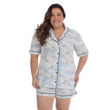 Imagem de Pijama Feminino Americano Plus Size Victory-Feminino