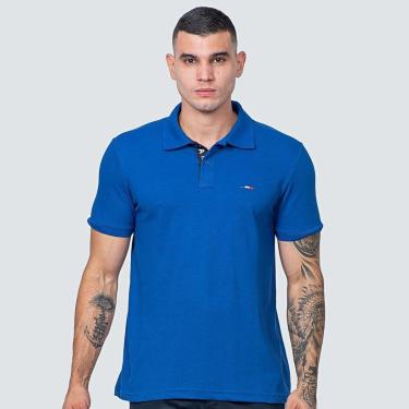Imagem de Camisa Polo Masculina Básica Industrie Piquet no Estilo Tommy Bordado França-Masculino