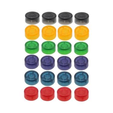 Imagem de Capas Coloridas De Plástico Para Pedais De Efeito De Guitarra, Leves E
