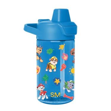 Imagem de Simple Modern Garrafa de água infantil Tritan Plastic Summit | Patrulha Canina Copo sem BPA de 350 ml com tampa de canudo à prova de vazamento coberta para meninos, meninas e crianças | Patrulha