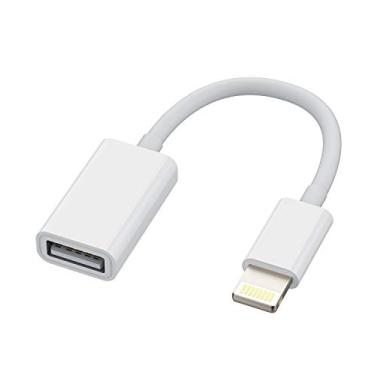 Imagem de Adaptador para iPhone OTG Dongle USB fêmea para cabo Lightning macho para Apple para iPad Air 14 13 11 12 Pro Max Mini X Xs 8 7Plus Se leitor de cartão de câmera flash drive mouse hub teclado MIDI U