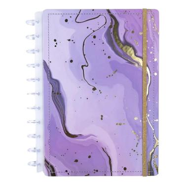 Imagem de Caderno de Disco G 210x280mm 80F Gran Lilás DK21D239 - Diskô