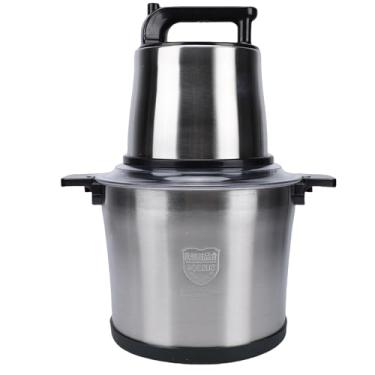 Imagem de AYNEFY Moedor de Carne Doméstico Processador de Alimentos Em Aço Inoxidável SUS304 Com Potência de 1800 W para Corte Eficiente de Carne e Vegetais Em Residências e Restaurantes Moedor de Elétrico
