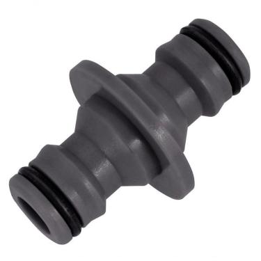 Imagem de Conector De 2 Engates Rápidos Tramontina Para Mangueiras 1/2 5/8 3/4