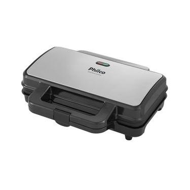 Imagem de Sanduicheira e Grill Philco PGR02I Inox Antiaderente  900W