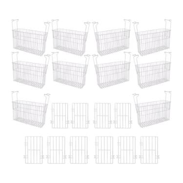 Imagem de Kit - 10 Cestos Organizador Nextgen Para E Hf Metalfrio + 10 Separadores