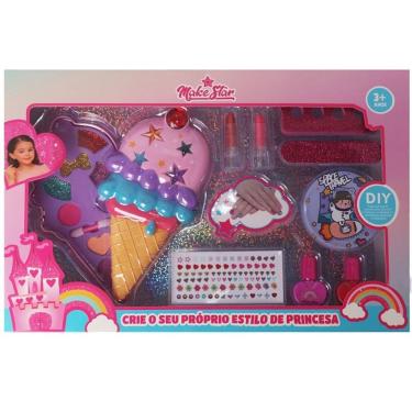 Imagem de Kit Maquiagem e UNHA Sorvete Make STAR