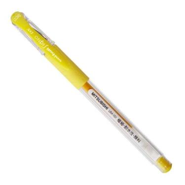 Imagem de Caneta Gel Signo DX Uni-Ball Amarelo 0.38 mm UM-151 - Uni Ball