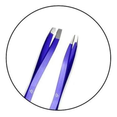 Imagem de Pinça Fina e Chanfrada Profissional para Sobrancelhas TW-1465 Klass Vo