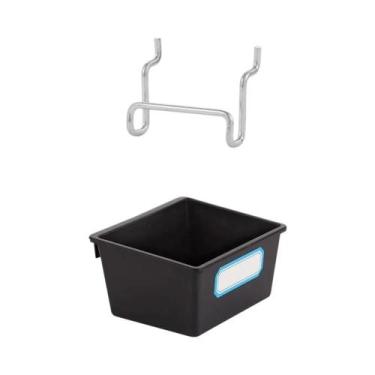 Imagem de Conjunto De Pegboard Com Ganchos E Etiquetas Para Organização De Ferra