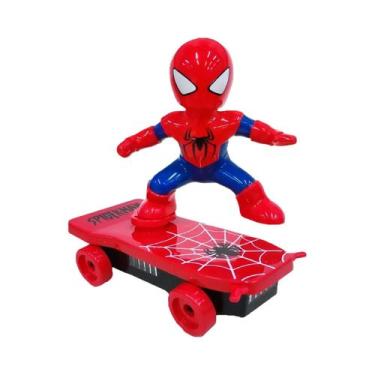 Imagem de Brinquedo Elétrico Do Homem-Aranha, Skateboard Com Música, Patinete Co