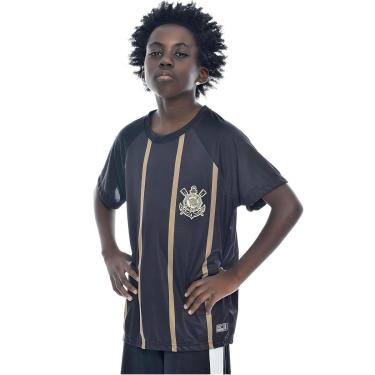 Imagem de Camiseta Corinthians Raglan Fit - Infantil-Unissex