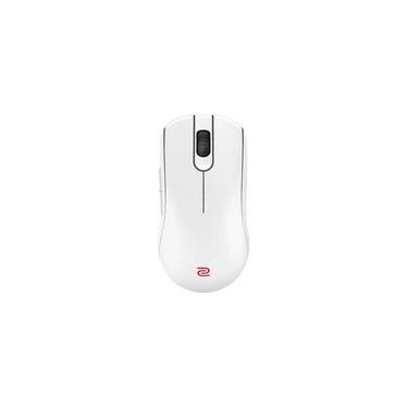 Imagem de Mouse Gamer Sem Fio Zowie FK2-DW, 4K, Medium, 3200 DPI, com Base para Carregamento, Branco - 9H.N4MBE.A2E