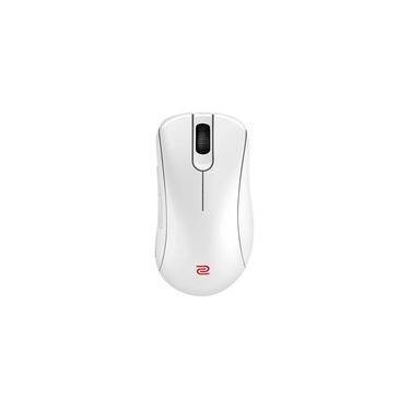 Imagem de Mouse Gamer Sem Fio Zowie EC1-DW, 4K, Large, 3200 DPI, com Base para Carregamento, Branco - 9H.N4TBE.A2E