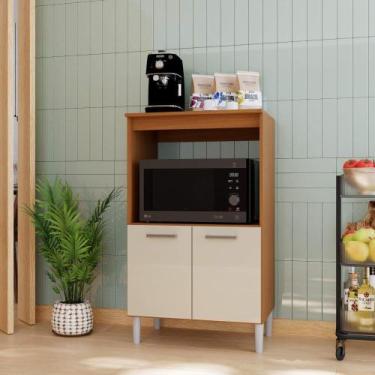 Imagem de Balcão De Cozinha Modulado Para Forno e Microondas Fidelitá Verona 65c