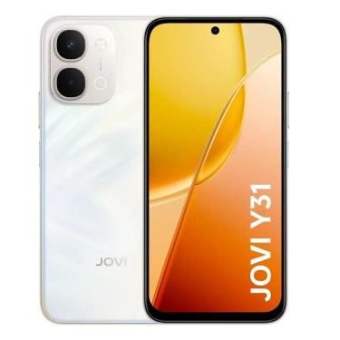 Imagem de Smartphone Jovi Y31, 256GB, 8GB, Tela 6,75", Câmera 50MP + 2MP, Branco