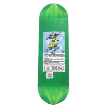 Imagem de Skate Infantil Brinquedo De Plástico 45 cm Diversas Cores - Injeto Pla