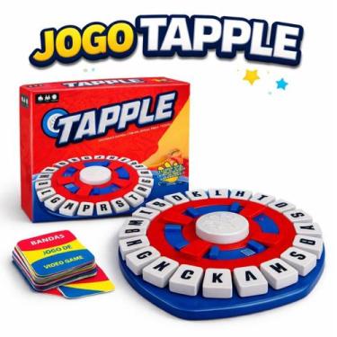 Imagem de Jogo Tapple Português Jogo de Palavras Rápido e Divertido - TOYS