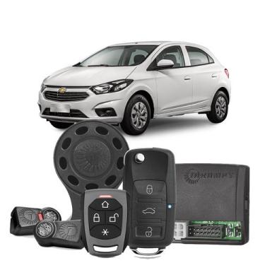 Imagem de Alarme Carro Taramps Tw 20ch G4 Chave Canivete Chevrolet Onix