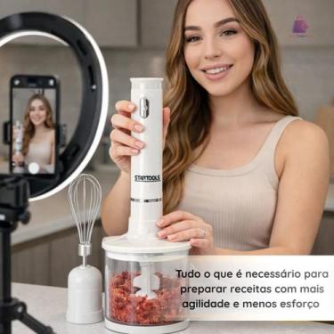 Imagem de Kit Mixer, Processador e Batedor De Alimentos 3 Em 1 127V - Sortida - 