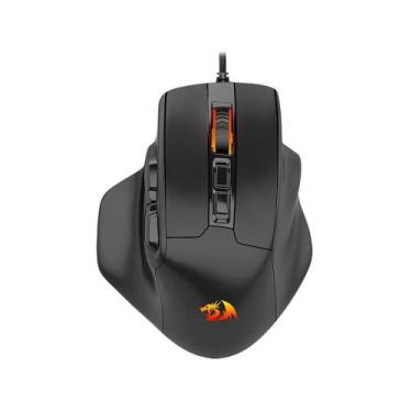 Imagem de Mouse Gamer Redragon Bullseye, RGB, 12400 DPI, 7 Botões, USB, Preto - 